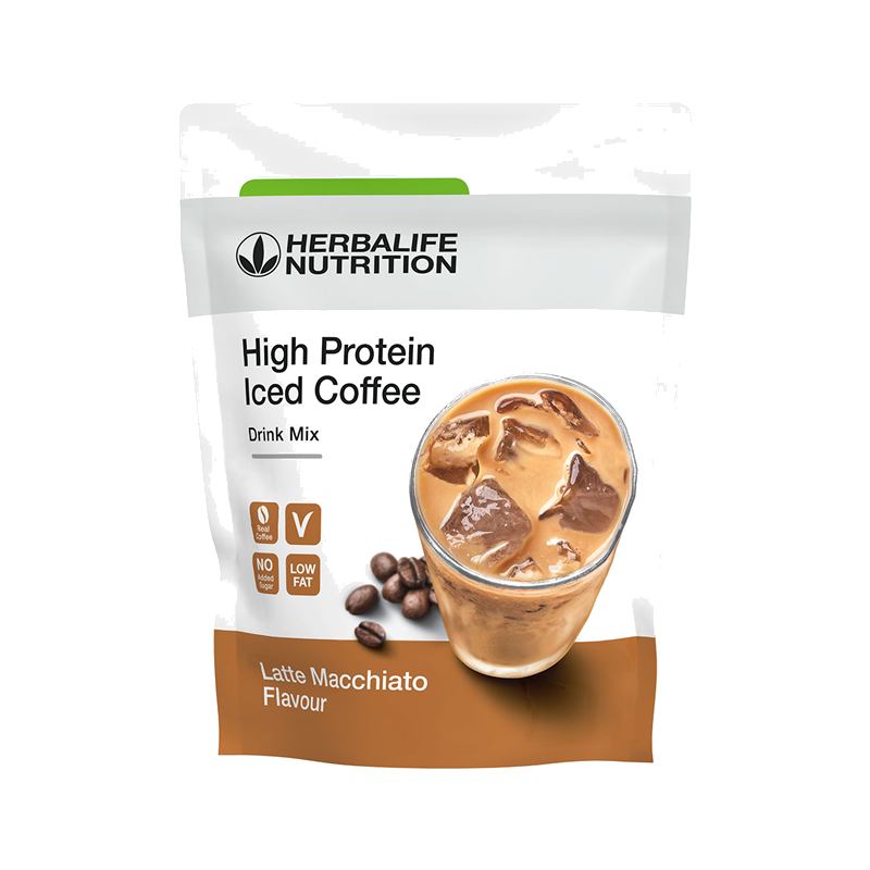 High Protein Iced Coffee Latte Macchiato 308 g