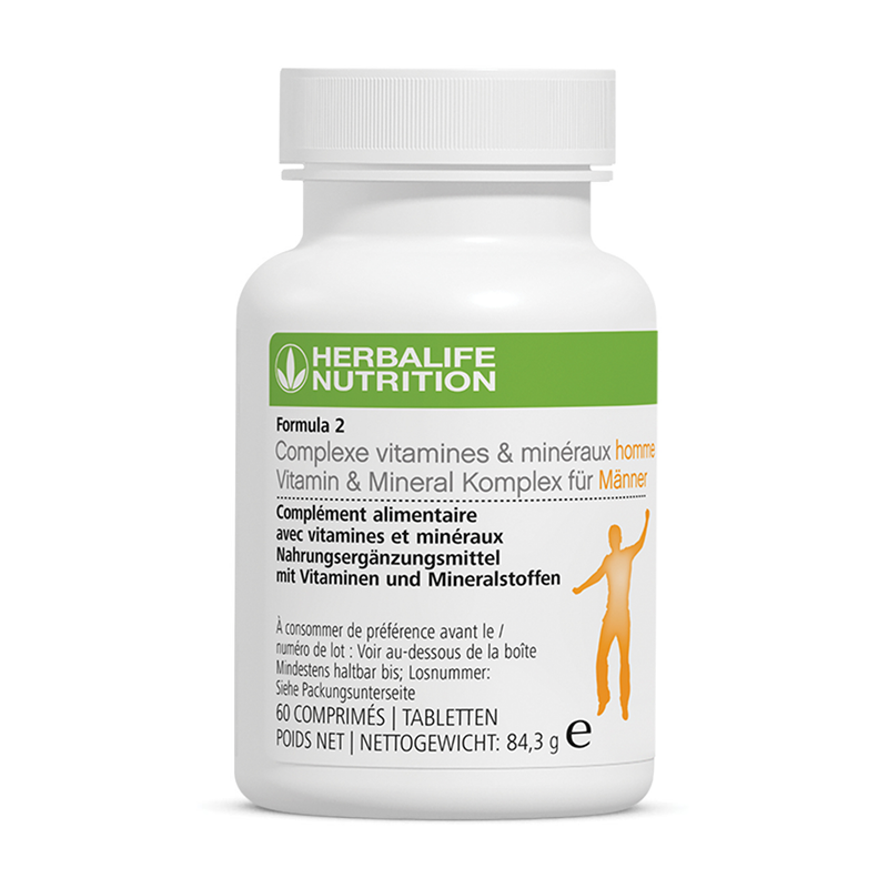 Formula 2 Complexe vitamines & minéraux homme 84.3 g