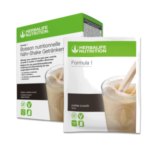 Formula 1 Nutritional Shake Mix Sachets Cookie Crunch Pack of 7 sachets