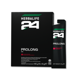 Gels Prolong Herbalife24® Saveur fraise 10 sachets de 45g