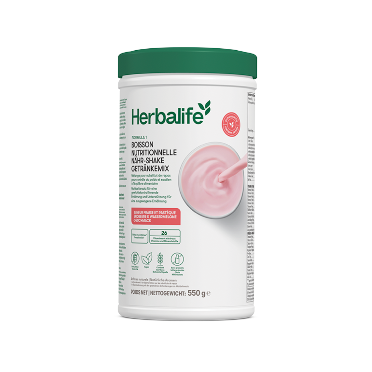 Formula 1 Boisson Fraise et pastèque Édition Limitée 550 g 550g