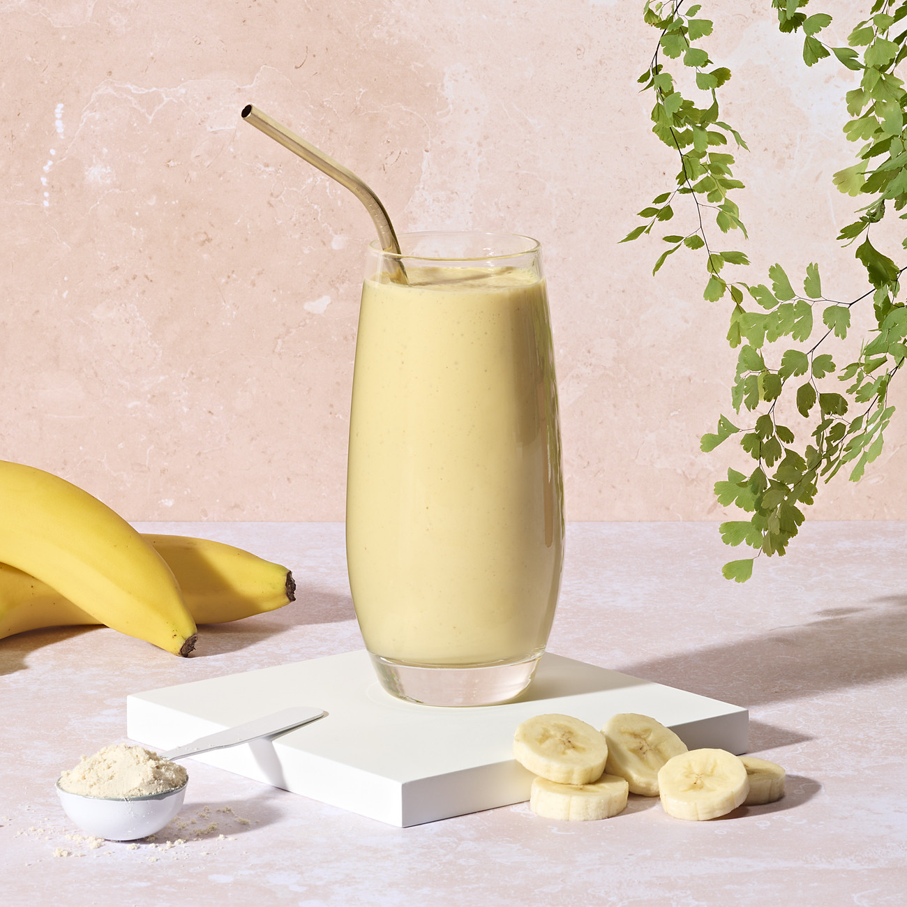 Formula 1 Nutritional Shake Mix Banana Cream 550 g — prepared product