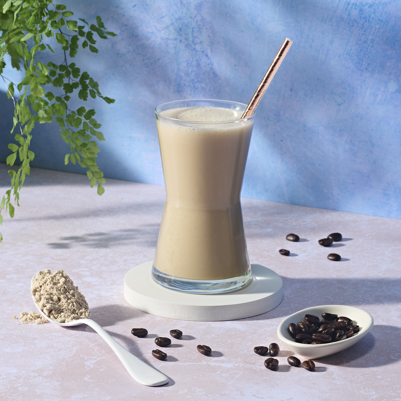 Formula 1 Nutritional Shake Mix Café Latte 550 g — prepared product