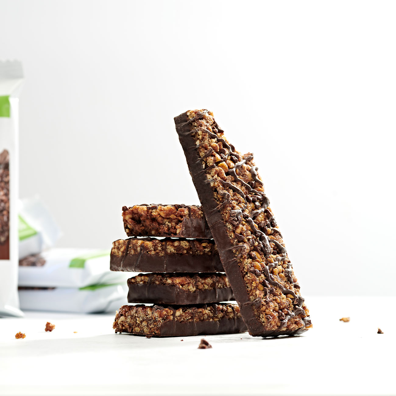 Formula 1 Express Healthy Meal Bars Dark Chocolate 7 bars per box — prepared product