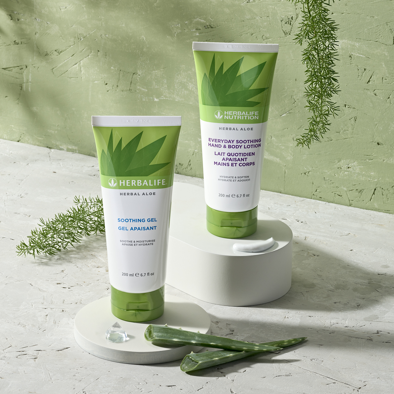 Herbal Aloe Soothing Gel 200 ml — prepared product