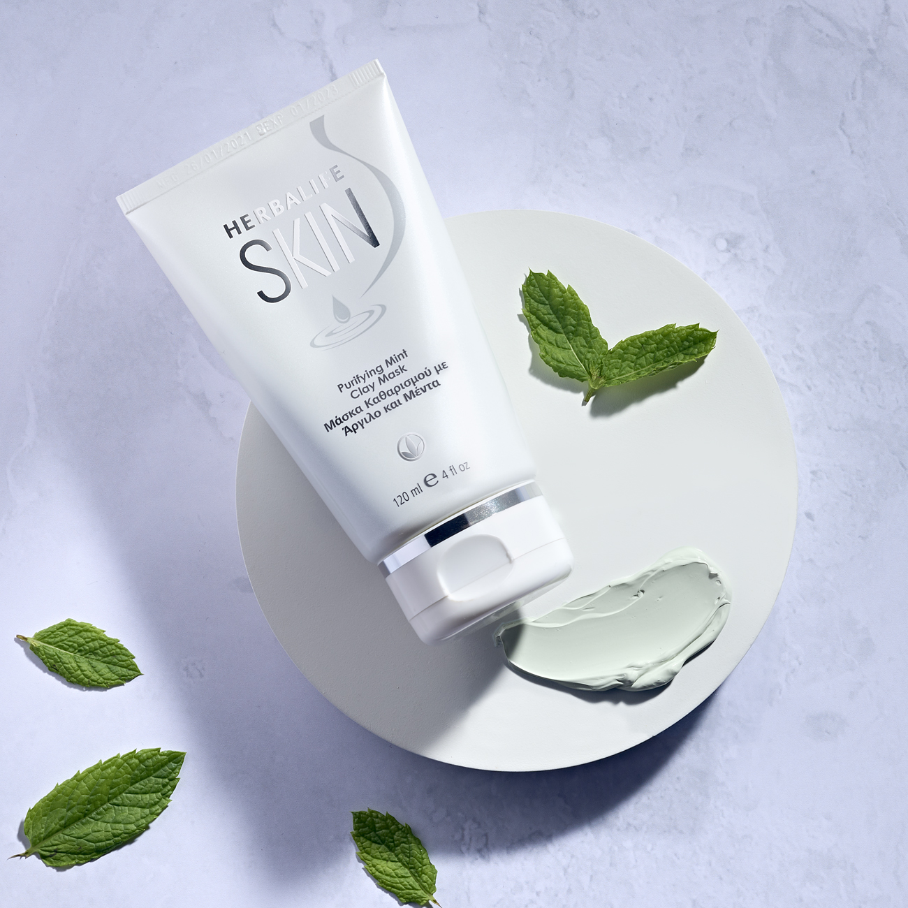 Herbalife SKIN Purifying Mint Clay Mask 120 ml — prepared product