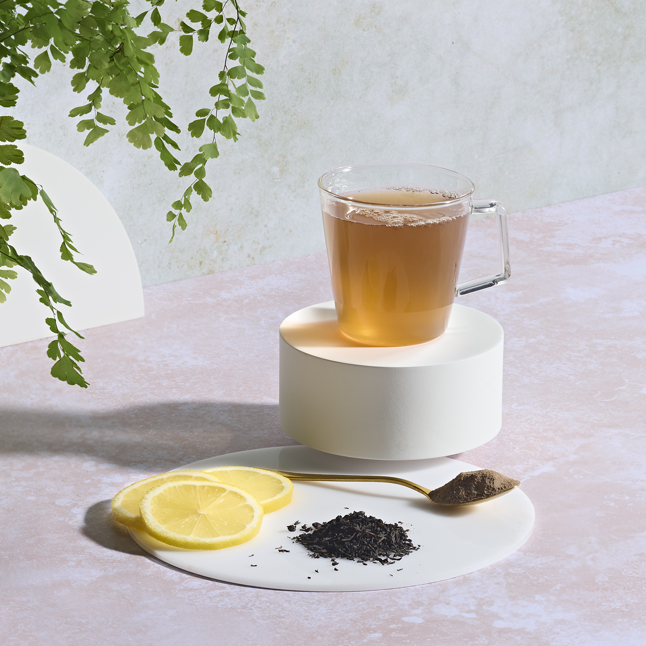 Instant Herbal Beverage Lemon 51 g — prepared product